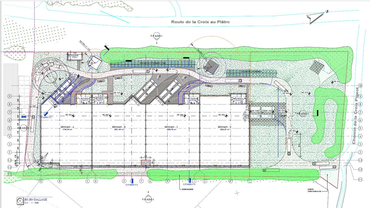 Local d'activité Tremblay-en-France 7540m² Location local d'activité Tremblay-en-France Seine-Saint-Denis OLACT2316387 5